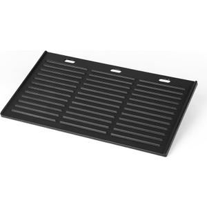Onlyfire Universal Cast Iron Griddle, Reversible Cooking Griddle for Gas/Charcoal Grills, 17.3" x 9.6"