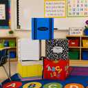 Back to School Balloon Box Decorations Set Balloon Boxs for School Decor, 11" x 11" x 11"