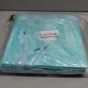 Teal Blue Paper Gift Bag 10 in Large Gift Box Square Bottom Kraft Paper Bags with Handles for Wedding Baby Shower Birthday Party (Teal Blue, 10 x 10 x 10 in, 10 CT)