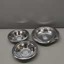 4-Piece Drip Pans Set - Compatible with GE Stoves - Chrome Finish Electric Stove Burner Drip Pans - 2 x 6inch, 2 x 8inch Stove Drip Pans - GE Stove Drip