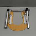 ForPro Aluminum Face Space Holder, Lightweight, Adjustable Headrest Cradle for Massage Tables - 17.6 Ounces