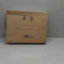 ELECLAND 5 Pieces Garden Fence with 5 Pieces Fence Inser White Plastic Fence Garden Picket Fence Edgings Lawn Flowerbeds Plant Borders Decorative Garden Yard