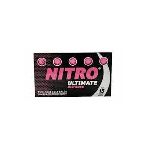 Nitro® Ultimate Distance Golf Balls - Pink