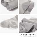 Women's Cotton Crew Socks (6 Pairs) - Soft Breathable Mid-Calf Socks, All-Season Comfort for Casual & Dress Sock(Grey purple2/Rose pink2/Taro purple2)