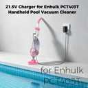 21.5V Charger for Enhulk PCT403T 20V Battery Handheld Pool Vacuum Adapter | Power Cord Compatible with Enhulk PCT403T 20V Battery Handheld Vacuum Replacement Charger