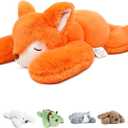 Niuniu Daddy 20" | 3.3 Pound Fox Weighted Stuffed Animals, Giant Fox Sensory Body Pillow Plush Toy, Heavy Weighted Lap Animals with Adults Kids & Soft Squishy Fur for Birthday (Medium)