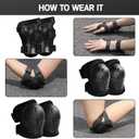 Wemfg Kids Protective Gear Set Knee Pads for Kids 3-14 Years Toddler Knee and Elbow Pads with Wrist Guards 3 in 1 for Skating Cycling Bike Rollerblading Scooter, Size: M(7-13Years)