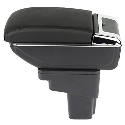 LUJUNTEC Center Console Organizer Storage Box Leather Car Center Console Armrest Box Compatible with 2011 2012 2013 2014 2015 For Nissan for Juke