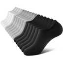 Wernies No Show Men Socks, Low Cut Ankle Sock, Men Short Socks Casual Cotton Socks Size 6-10