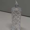 6 Pieces Rose Candles for Home Decoration, Crystal Candle Lights