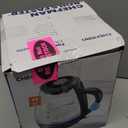 Chefman 1.7-Liter Electric Tea Kettle w/ Borosilicate Glass and Automatic Shutoff - Black