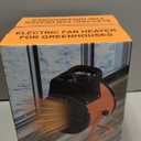 Gardtech Greenhouse Heater with Digital Thermostat, 1500W Portable Outdoor Heater with Overheat Protection, Grow Tent Heaters [Stronger air volume] Fast Heating for Patio, Garage, Flower House(Green)