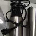 Immersion Blender Handheld Corded Hand Blenders Set 1100W, Trigger Variable Speed 5 in 1 Stick Emulsifier with Chopper, Whisk and Frother for Soup, Baby Food and Smoothies