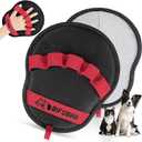 Pet Hair Removal Glove - Magic Brush Electrostatic Mitt for Dogs & Cats, Reusable Grooming Gloves - Dog Hair Remover Tool with 5-Finger Design for Couch, Carpet, Furniture, Laundry & Clothing