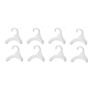 16PCS Purse Hanger Hook for Satchels Handbag Tote Tie and Belt Acrylic Closet Organizer for Women and Men Storing Backpacks(Grey)