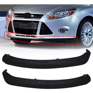 RainMan S Left & Right Front Bumper Lower Trim Panel Spoiler Replacement for Focus 2012-2014 Black CP9Z17626A CP9Z17626B