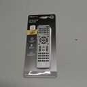 GE 4-Device Universal Remote Control, Designer Series, Brushed Nickel/Silver, 33709
