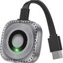 Wireless HDMI Display Dongle Adapter, Wireless Transmitter & Receiver 2-in-1, Streaming Media Video/Audio from Smartphone, Laptop to HDTV/Monitor/Projector, Support Airplay Miracast