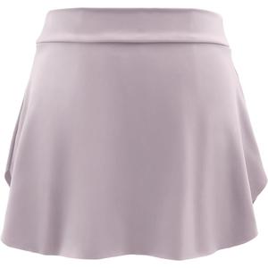 LingTing Dance Skirts for Girls, Light Purple Ballet Skirt for Leotards, 5-8 Years, M