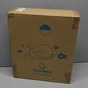 ANGELBLISS Baby Potty Training Toilet Seat with Soft Cushion Handles, Haute Collection, Double Anti-Slip Design and Splash Guard for Boys and Girls (Blue)