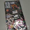 2 x 3pcs Day of The Dead Party Tablecloth, Mexican Dia De Los Muertos Table Cover Halloween Sugar Skull Floral Table Cover Fiesta Plastic Tablecloth for Party Decorations Supplies