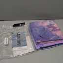 Eunzel 2 Pack Hot Yoga Towel Non Slip Yoga Mat Towel Non-Slip Sweat Absorbent Microfiber Towel for Hot Yoga, Pilates and Workout 72" x 26.5", Purple & Blue/Purple & Green