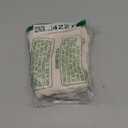 Artoid Mode 1 Pc Beige 3D Shamrock Jacquard Patrick Hand Towels for Bathroom, 100% Cotton Soft Absorbent Bathroom Decor Towels, 13.7 x 29.5 Inch