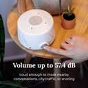 Yogasleep Dohm Classic (White) The Original White Noise Sound Machine, Soothing Natural Sounds from a Real Fan, Sleep Therapy for Adults & Baby, Noise Cancelling for Office Privacy & Meditation