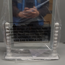 Vanity Makeup Mirror with Lights 9”x12” Hollywood Mirror with Music Speaker Dimmable 3 Color Lighting Light up Mirror with 10X Magnification 360 Degree Rotation for Bedroom Bathroom