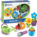Learning Resources New Sprouts Grow It! Toddler Gardening Set - 9 Pieces, Ages 2+ Toddler Learning Toys, Garden Toys for Kids, Spring and Easter Toys for Boys and Girls