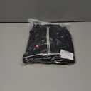 Avanova Women Half Zip Collared V Neck Pullover Pockets Long Sleeve Sweatshirts Black Medium (Black, M)