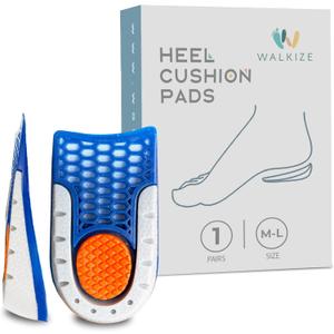 4 x Metatarsal Pads Women | Heel Inserts for Women | Ball of Foot Cushions (2 Pairs Foot Pads) All Day Pain Relief and Comfort One Size Fits Shoe Inserts (Blue, Unisex 2.5cm)