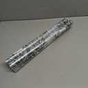 4 x Window Privacy Film with Cutting Grid, Non-Adhesive Stained Glass Window Film Decorative, Static Cling Privacy Window Film (Leaf Rainbow,17.5 X 78.7 inch)