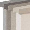 Persilux Light Filtering Roller Shades for Window Blinds,Cordless,Linen Fabric,Thermal Insulated Fabric UV Protection Shades for Home,Office,Bedroom,Door,Light Filtering-Beige,38" W X 72" H