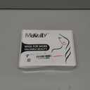 morvally Short Black Wavy Bob Wig with Bangs for Women 16 Inches Natural Synthetic Hair Wavy Wigs