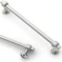 Asidrama 10 Pack 6.3 Inch(160mm) Brushed Satin Nickel Kitchen Cabinet Handles, Cabinet Pulls Kitchen Cabinet Hardware for Cupboard Drawer Pulls