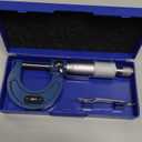 HFS(R) 0-1" Outside Micrometer with 0.0001" Accuracy, Carbide Anvil and Laser-Etched Scale