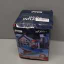 JOYIN Christmas Inflatables Santa Outdoor Decorations, Christmas Blow Ups Santa Riding on Shark for Yard with Build-in LEDs for Xmas Party Decor Yard Outside Garden Holiday Decoration