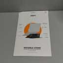 MOFT Invisible Laptop Stand for Desk, Stick-Free Tablet and Computer Stand with Dual-Angle, Foldable&Portable Laptop Riser Holder, Fits 13"+ Tablets & 15"+ Laptops, Misty Cove (Non-Adhesive Version)