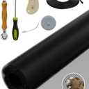 Replacement Window Screen Door Repair Kit - 48"x118" Durable Mesh Screen with Tools - DIY Window/Sliding Door/Porch Screens Replacement for Home, RV & Patio
