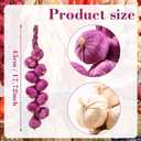 Gresorth 2pcs Artificial Onion String Fake Vegetable Home Party Christmas Harvest Decoration