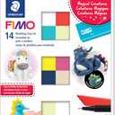 Staedtler FIMO Soft Polymer Clay - Oven Bake Clay for Jewelry, Sculpting, Crafting, 12 Assorted Colors, Magical Creatures Colors, 8023 C14-M