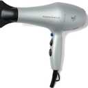 Ion Whisper Quiet Lite Ionic Ceramic Hair Dryer, 1875 Watts, Lightweight, Powerful, 4 Temperatures, 2 Speeds