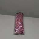 GOER 3.2 ft x 9.8 ft Metallic Tinsel Foil Fringe Curtains Party Photo Backdrop Party Streamers for Birthday, Graduation, New Year Eve Decorations Wedding Decor(1 Pack, Laser Pink)