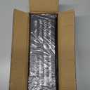 Metal 4 Pack Magnetic Spice Storage Rack Organizer for Refrigerator and Oven, Black Fridge Organizers and Storage