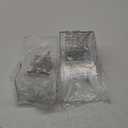 MaxGear Acrylic Brochure Holder 4 Inch, Clear Plastic Countertop Literature Holders, Trifold Flyer Display Stand for Pamphlets, Booklets, Magazines, Menus, Multi Purpose Organizer For Office, 2 Pack