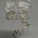 4-Pack Premium All-Metal Sliding Screen Door Rollers for B 691 & B 695, Spring-Loaded Design, Smooth Quiet Glide with 1" Steel Ball Bearing, Fits Top & Bottom Tracks