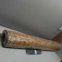 Brown 4FT X 16.4FT Reed Fencing Roll, Balcony Privacy Reed Shade Bamboo Fencing Garden Fence Border, Wind Block Sunshade Fence Screen for Outdoor Yard Patio Flower Bed Edge