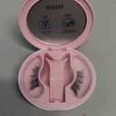 WOSADODisney Soft Magnetic Eyelashes Kit with Applicator, Nick Reusable Glue-free Wispy Magnetic Lashes, Cruelty-free False Lashes, Waterproof, Lightweight, Suit for Heavy Makeup (1 pair (Pack of 1))