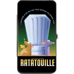 Buckle-Down Women's Hinge Wallet-Ratatouille, 7" x 4"
